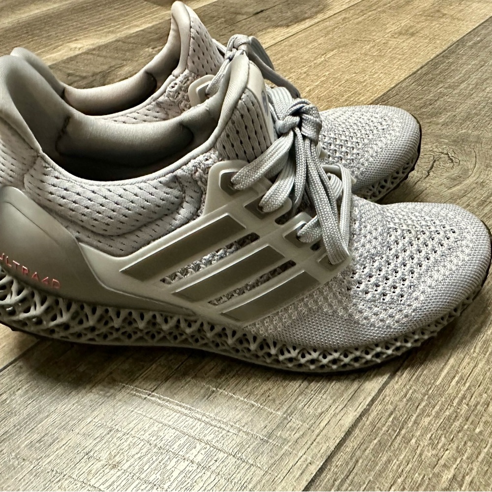 Adidas UltraBoost 3D Printed Sneakers - Gray